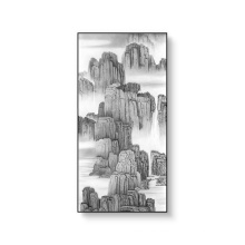 Artist original design 100% Hand painted Framed extra large canvas wall art traditional chinese landscape painting